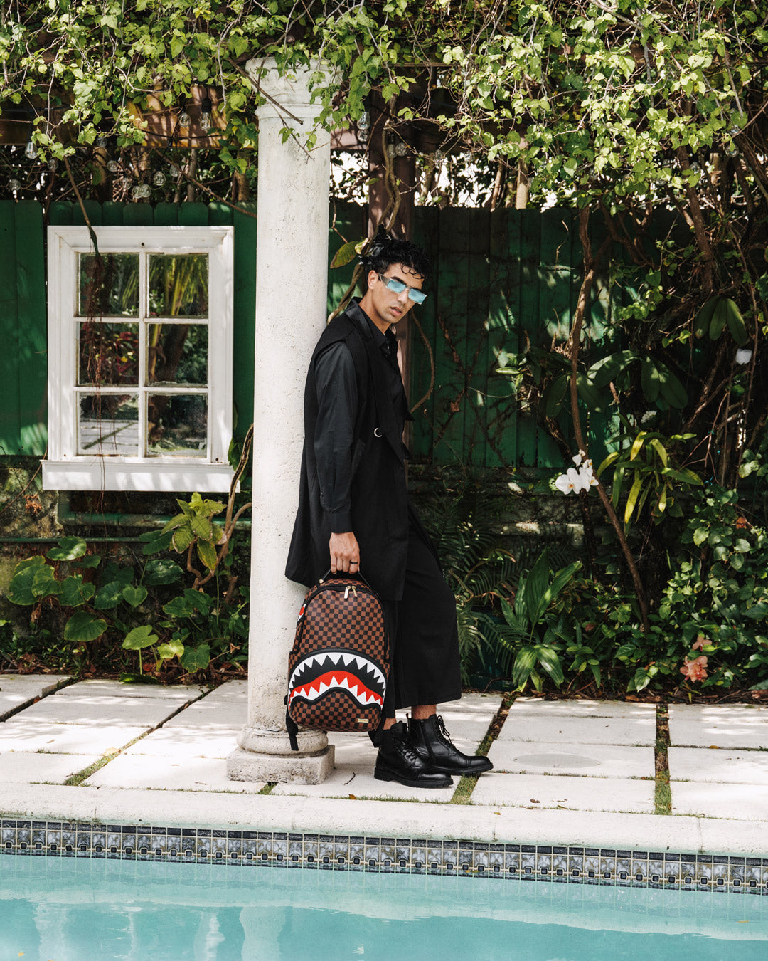 STREETVOLUME SAWTOOTH SHARKS IN PARIS DLXSV BACKPACK