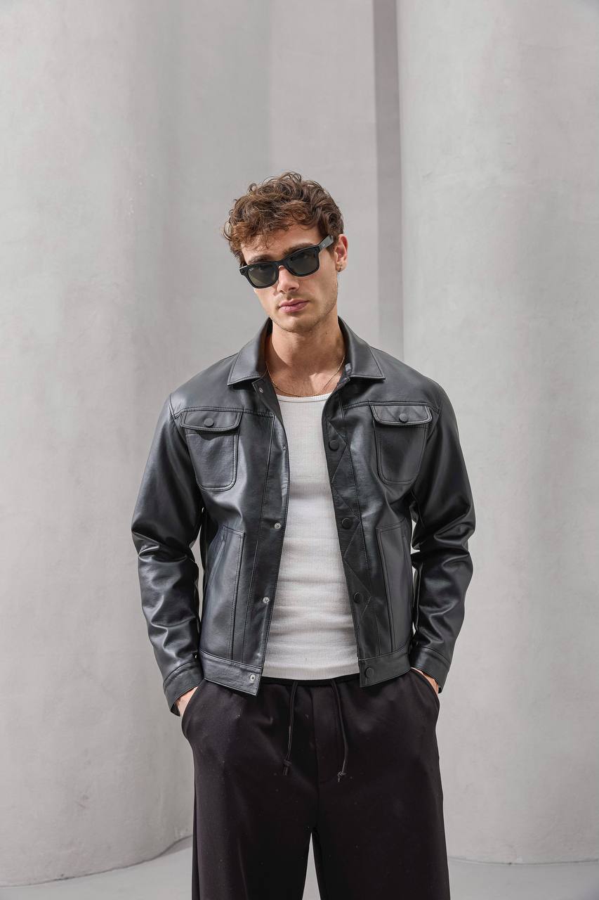 leather jacket