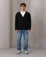 oversize wool cardigan